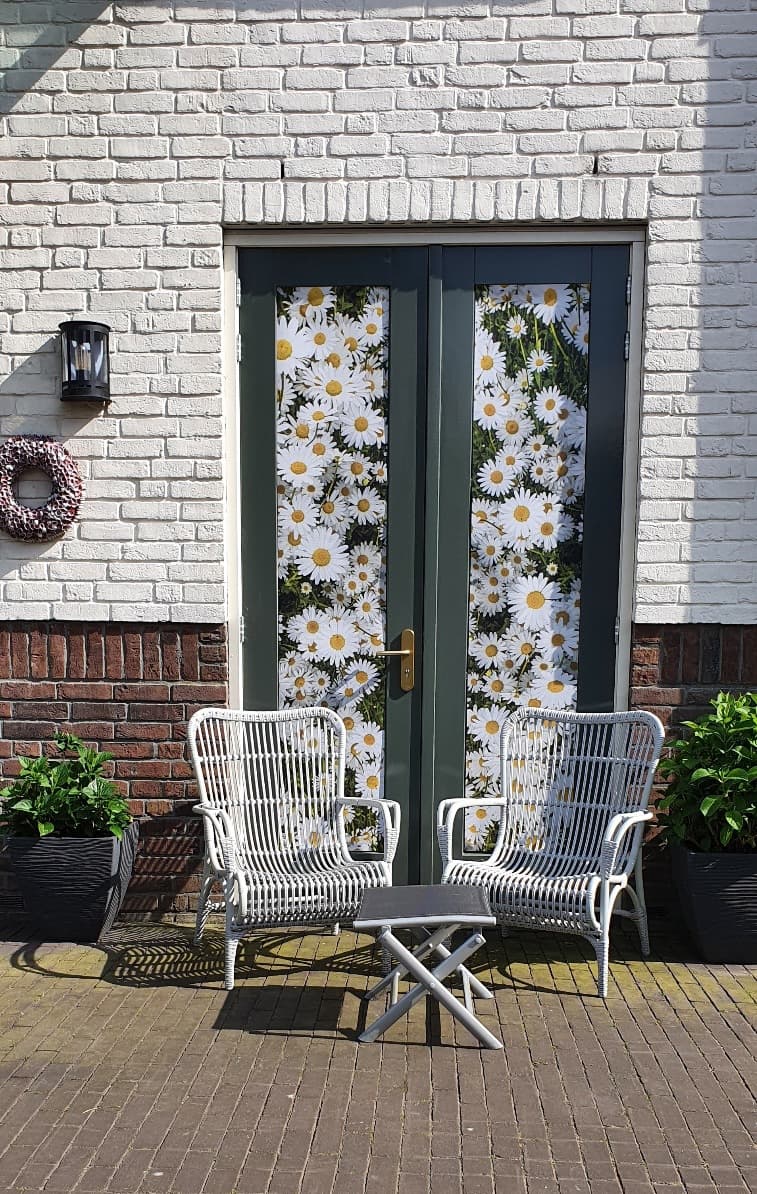 Voorbeeld raamdoek